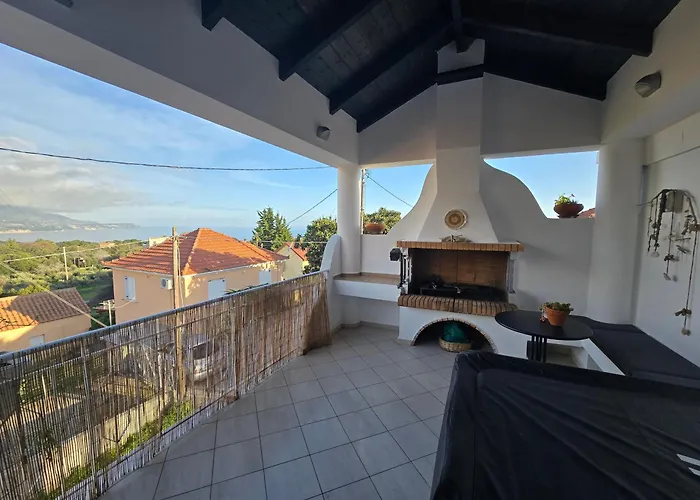 Marily's Seaview With Private Jacuzzi And Bbq Lejlighed *